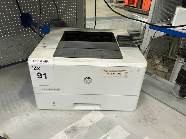 Hp laserjet pro m404n laserprinter (2x) - afbeelding 2 van  8