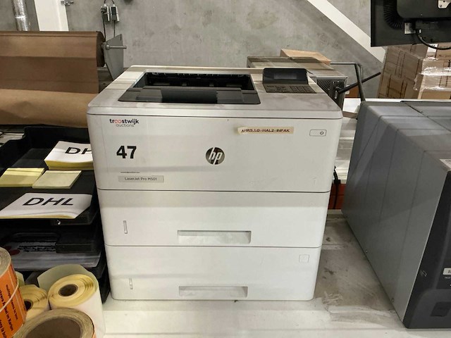 Hp laserjet pro m501 laserprinter - afbeelding 2 van  6