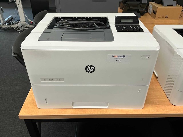Hp laserjet pro m501 laserprinter - afbeelding 1 van  3