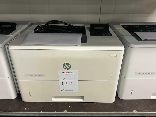 Hp laserjet pro m501 printer (3x) - afbeelding 3 van  9