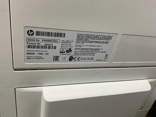 Hp laserjet pro m501 printer - afbeelding 5 van  5