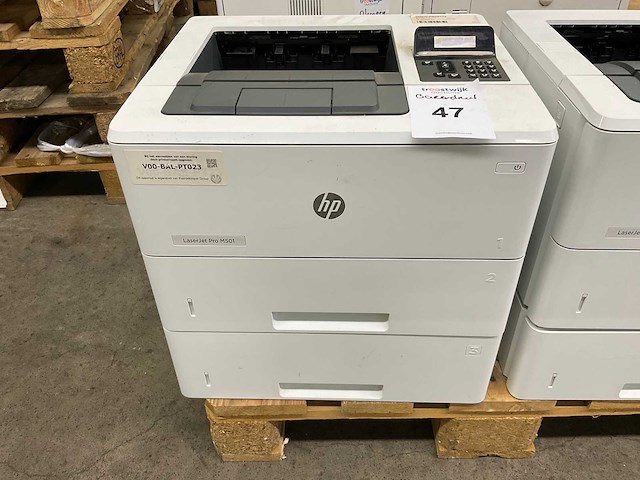 Hp laserjet pro m501 printer - afbeelding 1 van  5