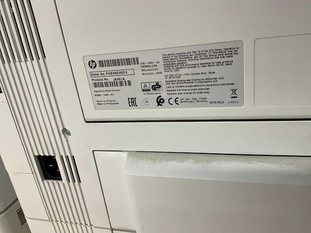 Hp laserjet pro m501 printer - afbeelding 5 van  5