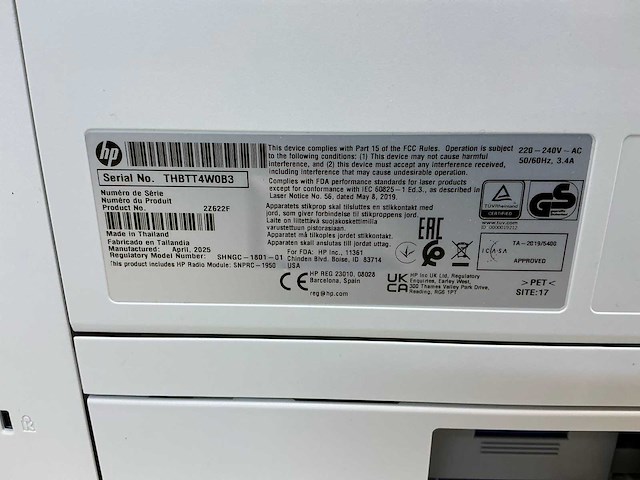 Hp laserjet pro mfp 4102dw overige printers en copiers - afbeelding 1 van  12