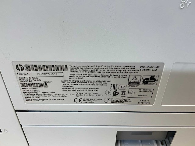 Hp laserjet pro mfp 4102fdw overige printers en copiers - afbeelding 2 van  11