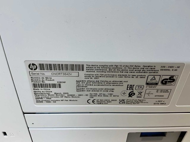 Hp laserjet pro mfp 4102fdw overige printers en copiers - afbeelding 2 van  11