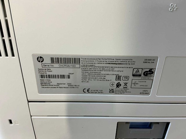 Hp laserjet pro mfp 4102fdw printer - afbeelding 2 van  10