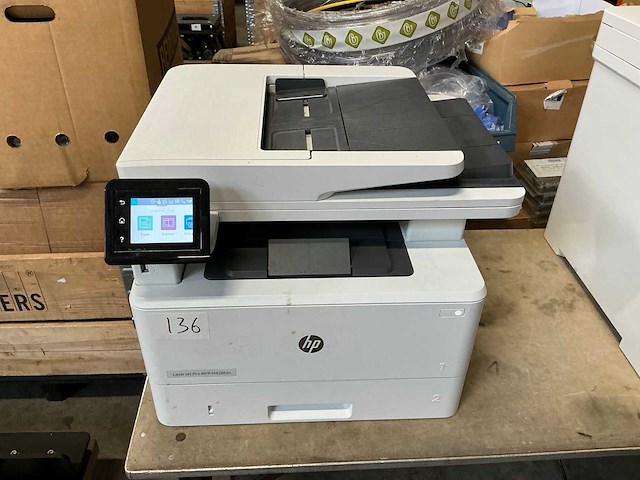 Hp laserjet pro mfp m428 fdn laserprinter - afbeelding 2 van  4