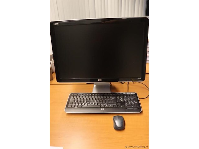 Hp lcd monitor 2229h em871aa - afbeelding 1 van  9