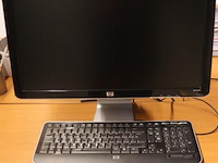 Hp lcd monitor 2229h em871aa - afbeelding 1 van  9