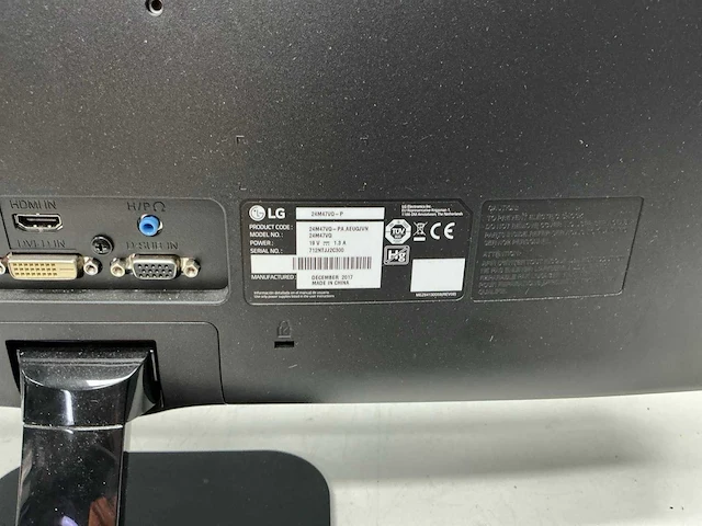 Hp / lg - compaq / 24m47vq-p - monitor (2x) - afbeelding 13 van  20