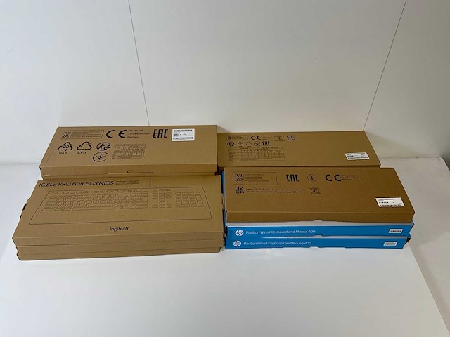 Hp / logitech mix model keyboards - check description (new) (13x) - afbeelding 9 van  16