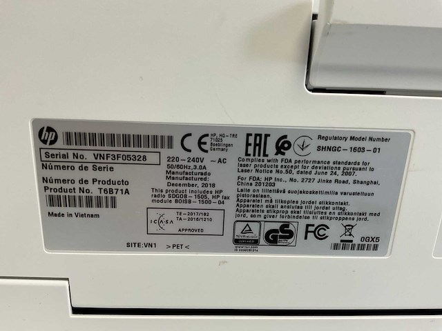 Hp (m181fw) multifunction color laserjet pro printer - afbeelding 8 van  8