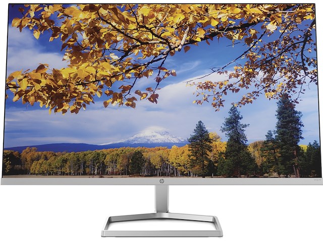 Hp m27f 68,6 cm (27") 1920 x 1080 pixels full hd lcd zwart, zilver - afbeelding 1 van  5