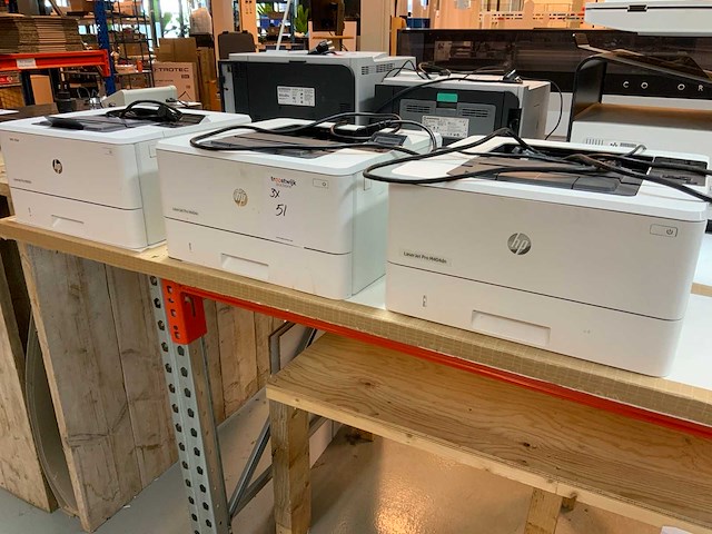 Hp m404n, m404dn laserjet pro printer (3x) - afbeelding 2 van  4