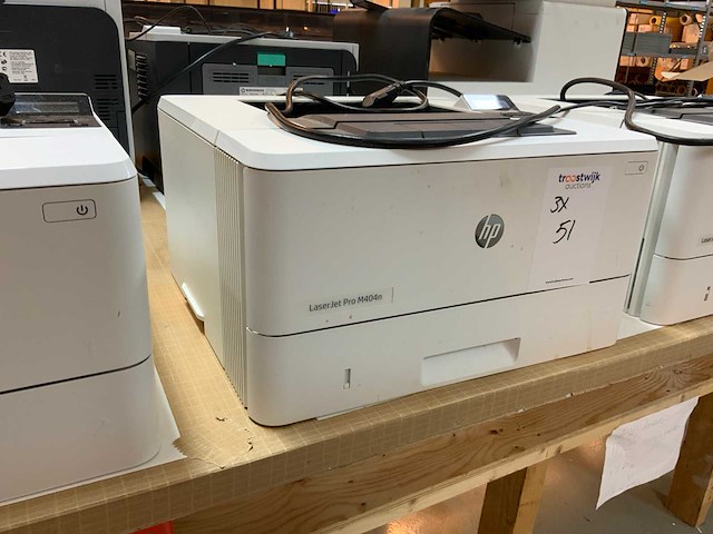 Hp m404n, m404dn laserjet pro printer (3x) - afbeelding 3 van  4