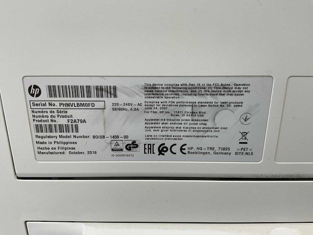 Hp (m527m) color laser jet enterprise printer - afbeelding 4 van  12