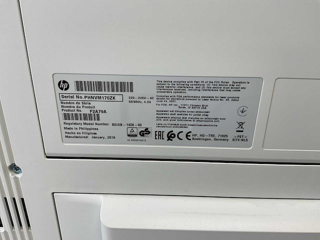 Hp (m527m) color laser jet enterprise printer - afbeelding 2 van  10