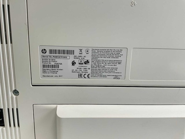 Hp (m527m) laserjet enterprise managed printer - afbeelding 6 van  6
