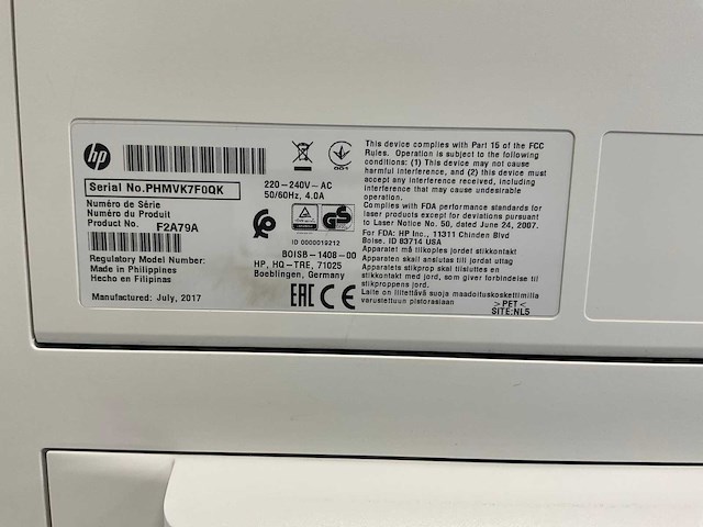 Hp (m527m) laserjet enterprise managed printer - afbeelding 6 van  6