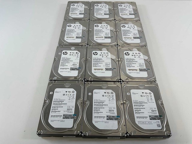 Hp (mb2000ebzqc) 2 tb sata / (mb2000ecwcr) 2 tb sata hdds (12x) - afbeelding 1 van  7
