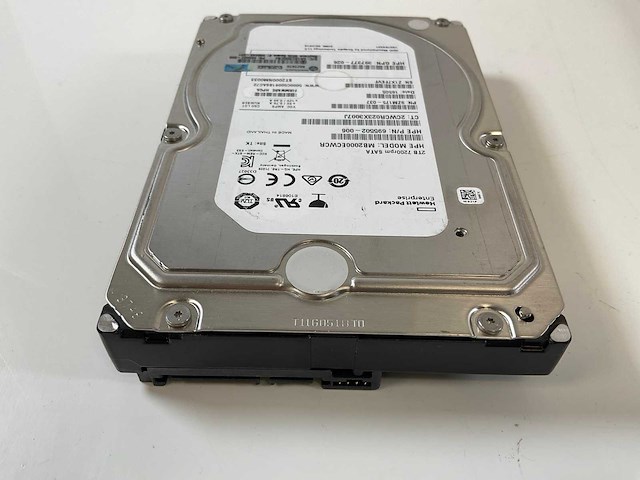 Hp (mb2000ebzqc) 2 tb sata / (mb2000ecwcr) 2 tb sata hdds (12x) - afbeelding 6 van  7