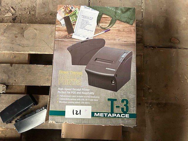 Hp, metapace - bonnenprinter (3x) - afbeelding 4 van  4
