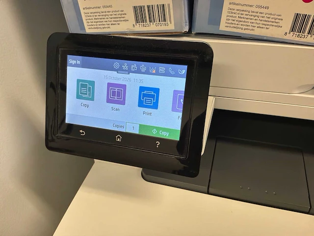 Hp mfp m479fnw multifunctional - afbeelding 2 van  3