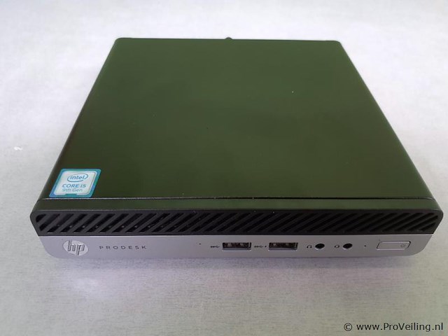 Hp mini desktopcomputer prodesk 400 g5 - afbeelding 1 van  6