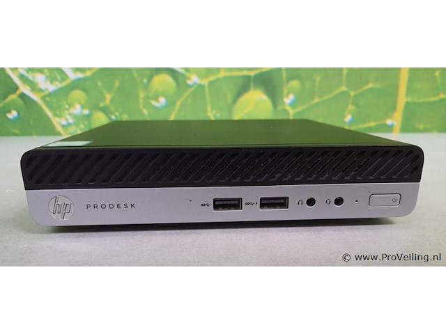 Hp mini desktopcomputer prodesk 400 g5 - afbeelding 2 van  6