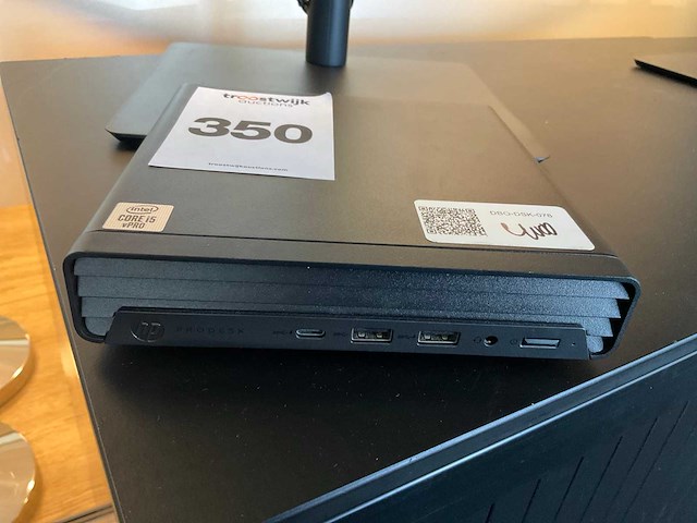Hp mini pc prodesk 400 g6 desktop - afbeelding 2 van  7