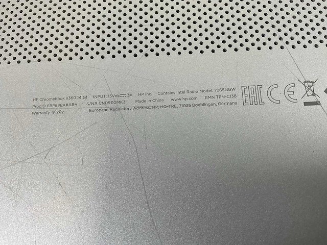 Hp mix model chromebooks - check description (4x) - afbeelding 8 van  28