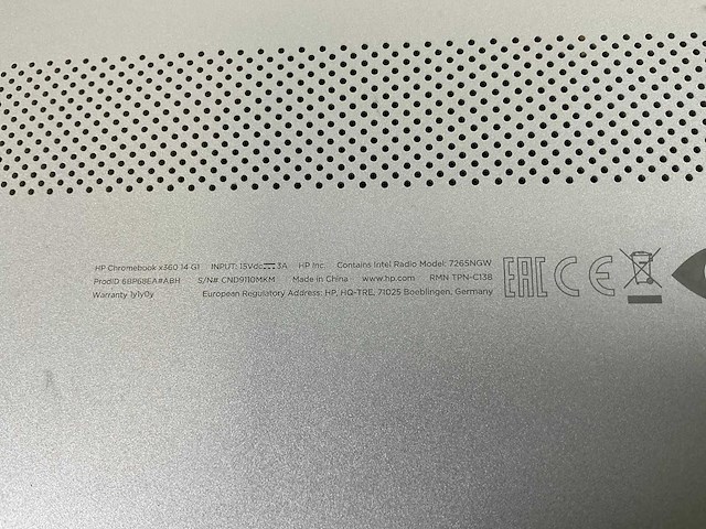 Hp mix model chromebooks - check description (4x) - afbeelding 16 van  28