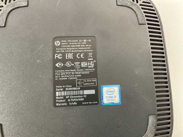 Hp mix model chromeboxes - check description (6x) - afbeelding 7 van  7