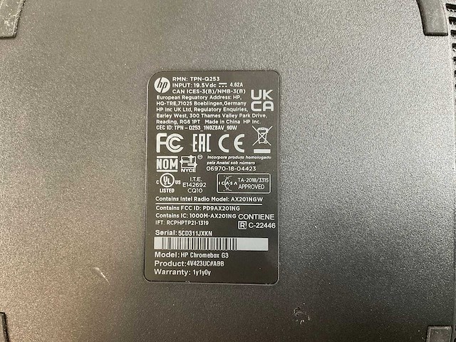 Hp mix model chromeboxes g2/g3 - check description (6x) - afbeelding 10 van  19