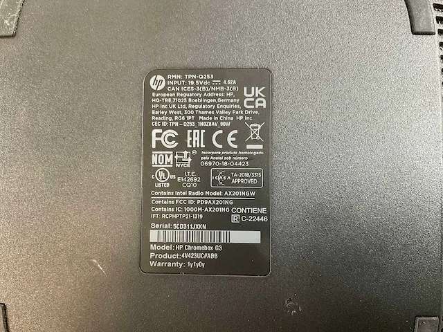 Hp mix model chromeboxes g2/g3 - check description (6x) - afbeelding 10 van  19