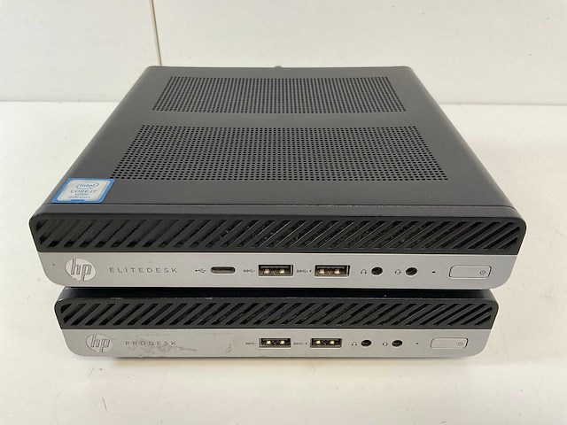 Hp mix model mini desktops - check description (2x) - afbeelding 1 van  5