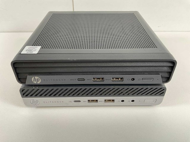 Hp mix model mini desktops - check description (2x) - afbeelding 1 van  6