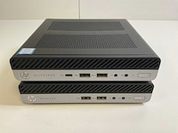 Hp mix model mini desktops - check description (2x) - afbeelding 1 van  9