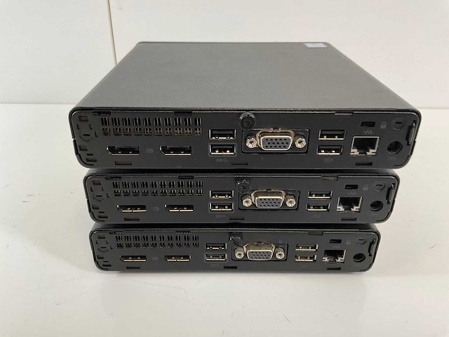 Hp mix model mini desktops - check description (3x) - afbeelding 4 van  5