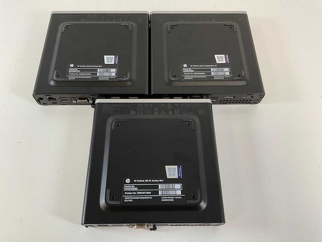 Hp mix model mini desktops - check description (3x) - afbeelding 5 van  5