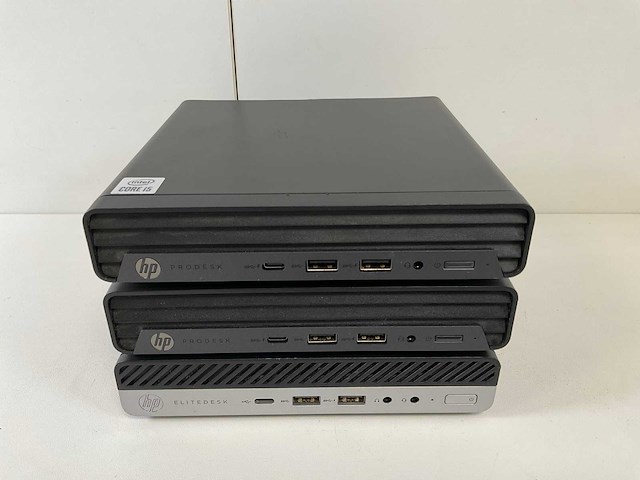 Hp mix model mini desktops - check description (3x) - afbeelding 1 van  8