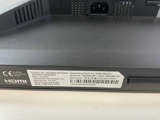 Hp mix model monitors - check description (2x) - afbeelding 5 van  7