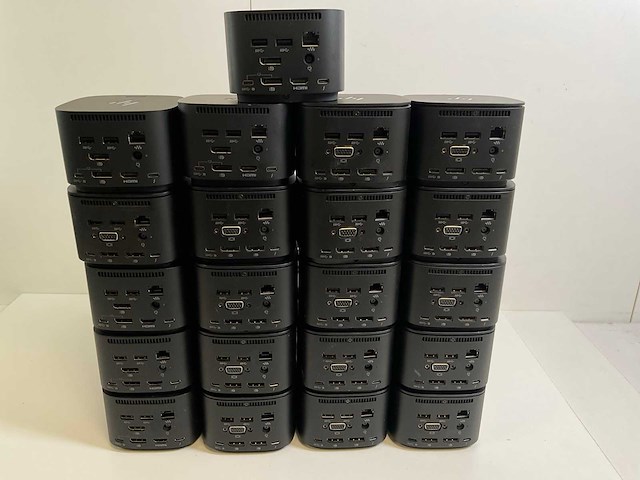 Hp mix model usb-c universal docking stations (21x) - afbeelding 1 van  15
