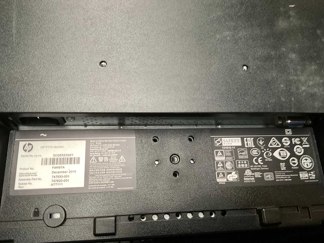 Hp monitor (152x) - afbeelding 2 van  3