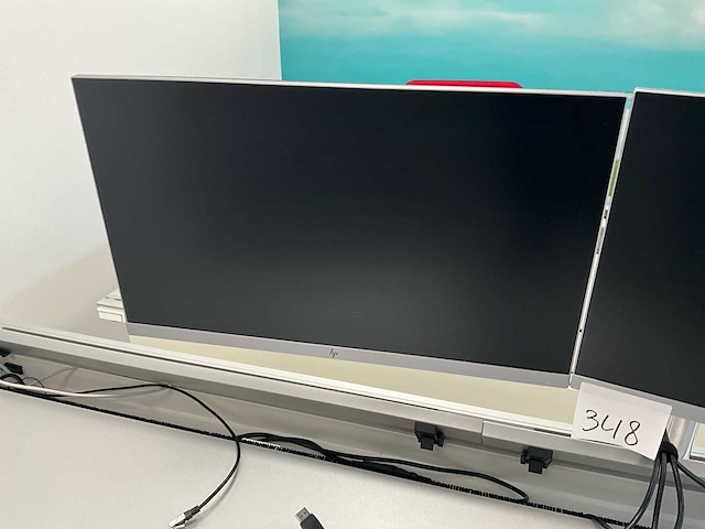 Hp monitor (2x) - afbeelding 3 van  4