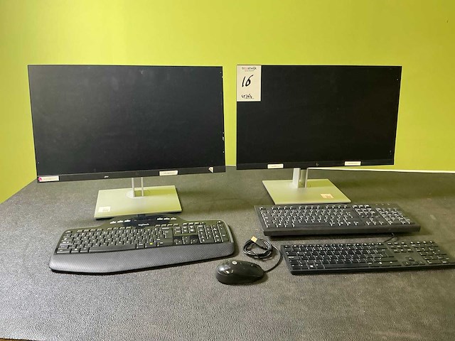 Hp monitor (2x) - afbeelding 2 van  7