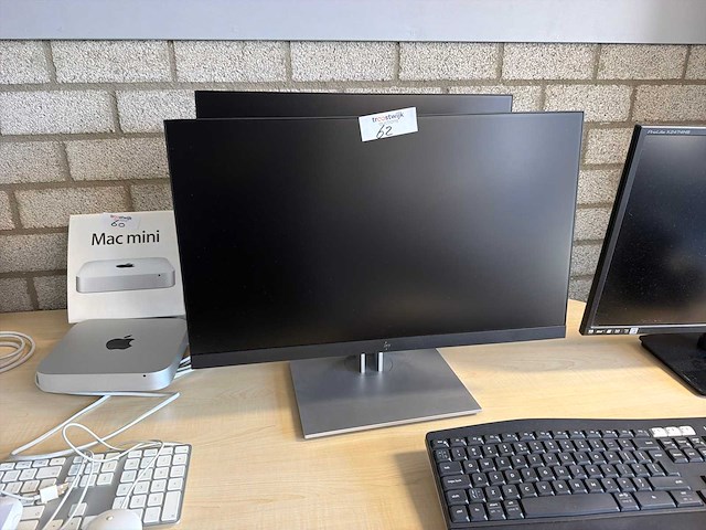 Hp monitor (2x) - afbeelding 1 van  4