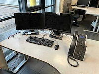 Hp monitor (2x) - afbeelding 1 van  4