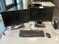 Hp monitor (2x) - afbeelding 2 van  4